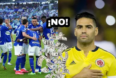 Radamel Falcao ilusionó a los hinchas de Millonarios FC pero ese fichaje es muy improbable por varios aspectos.
