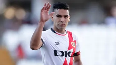 Radamel Falcao juega en el Rayo Vallecano desde el año 2021