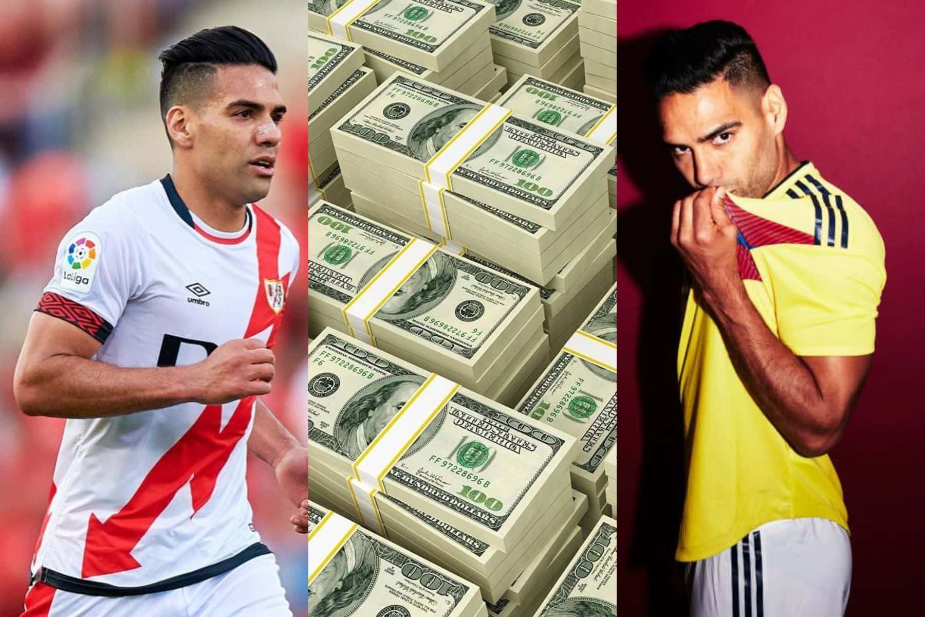 Radamel Falcao en la actualidad tras una larga carrera ha perdido valores de mercado considerables.