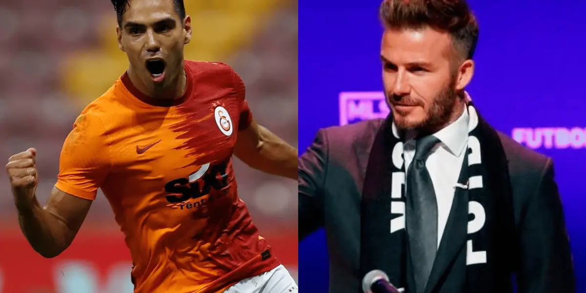 Radamel Falcao lanzó una indirecta para David Beckam luego de que lo critiquen en Galatasaray