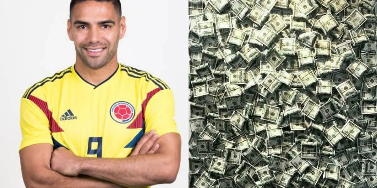 Radamel Falcao le da una lección de humildad a todos sus colegas futbolistas colombianos.