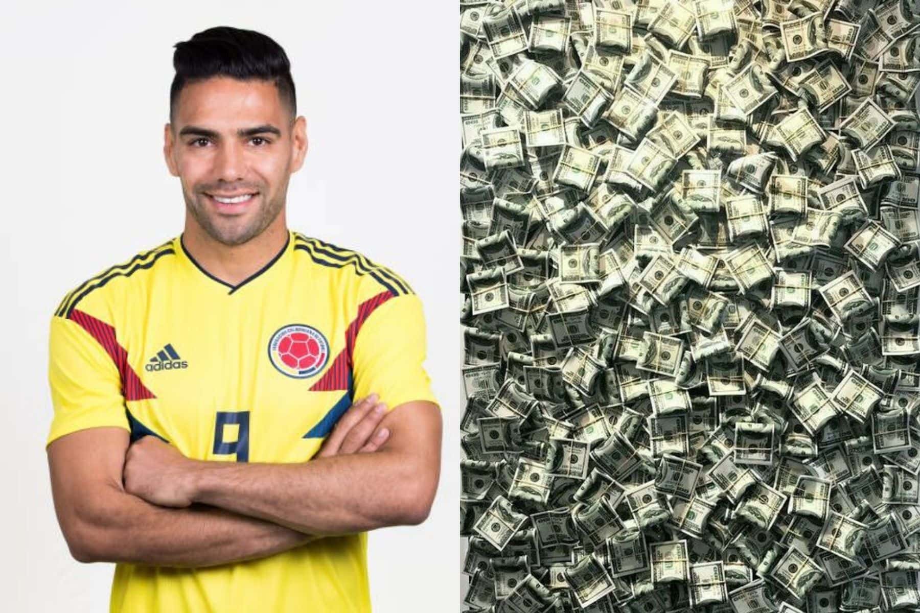 Radamel Falcao le da una lección de humildad a todos sus colegas futbolistas colombianos.