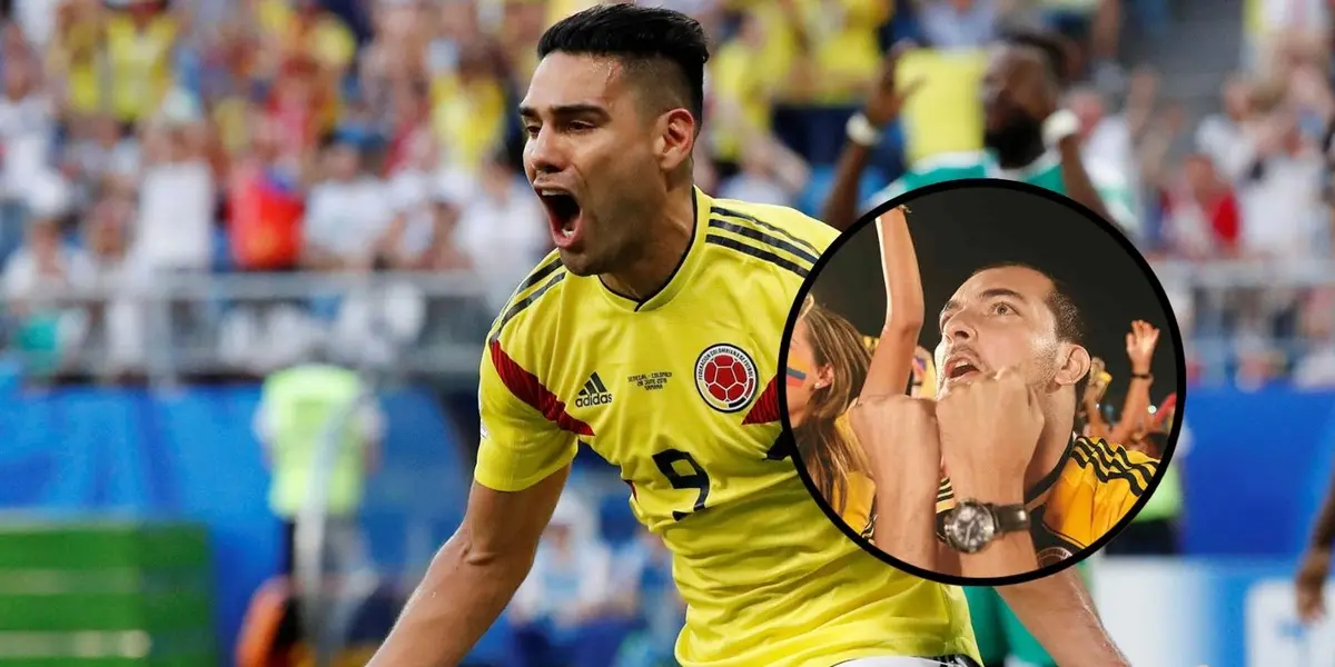 Radamel Falcao le envió un mensaje a los hinchas de la Selección Colombia y hubo reacciones.