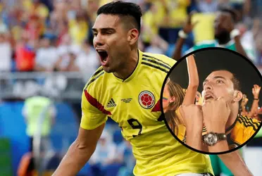 Radamel Falcao le envió un mensaje a los hinchas de la Selección Colombia y hubo reacciones.