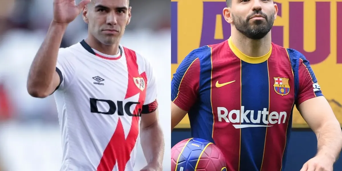 Radamel Falcao le mandó un emotivo mensaje a Sergio Agüero por su retiro del fútbol y el colombiano volvió a demostrar algo que pocos habían hecho.