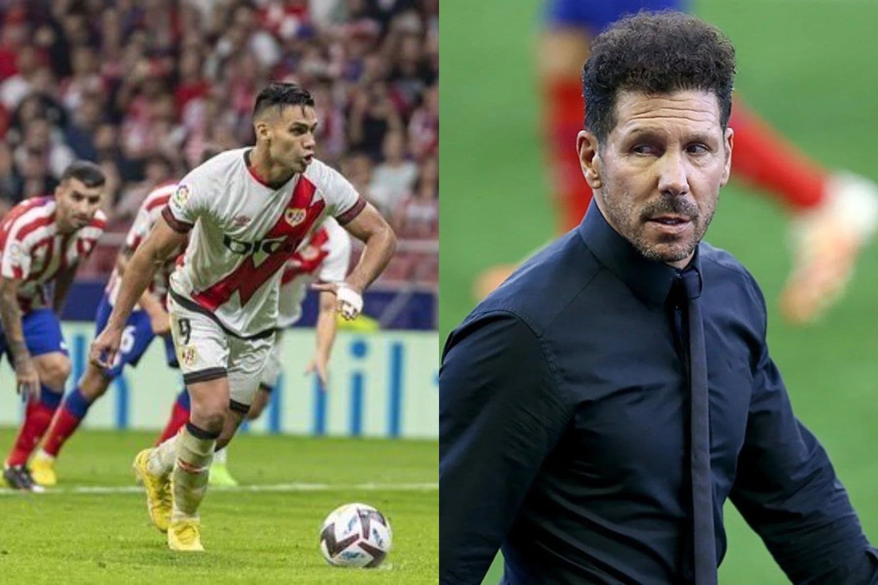 Radamel Falcao marcó gol contra su ex equipo y silenció a Diego Simeone.