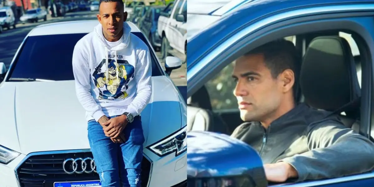 Radamel Falcao pese que supera con creces los ingresos de su paisano Sebastián Villa; hoy en día no se desvive por usar un auto de lujo.