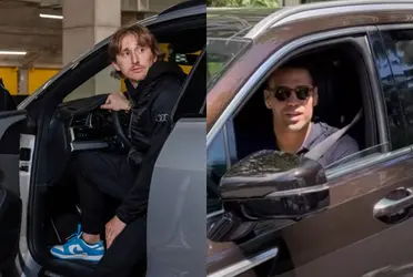 Radamel Falcao pese a ser millonario usa un auto humilde como su colega Luka Modrić del Real Madrid. 