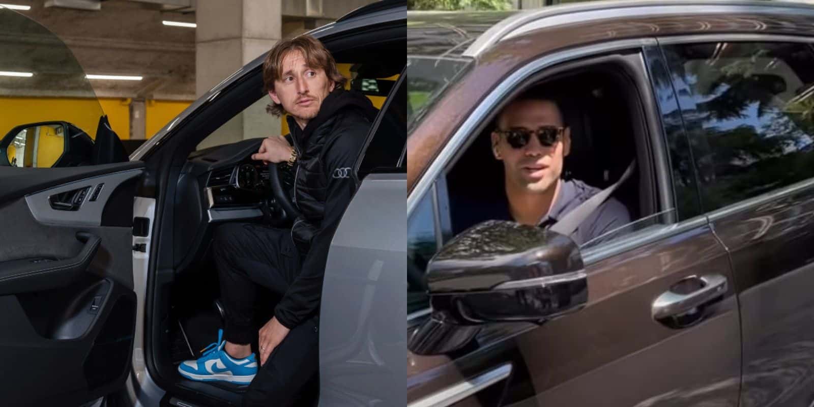 Radamel Falcao pese a ser millonario usa un auto humilde como su colega Luka Modrić del Real Madrid.
