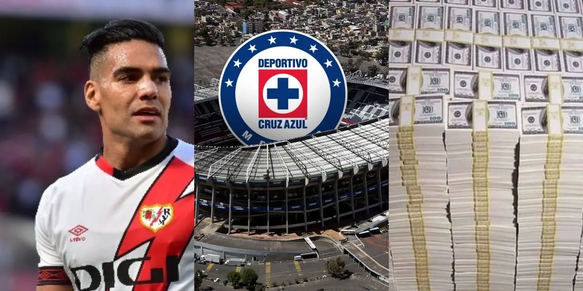 Radamel Falcao podría irse a mediano plazo al Cruz Azul de México.