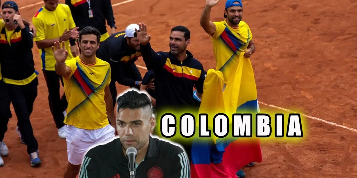 Radamel Falcao reaccionó a la drástica decisión de Juan Sebastián Cabal y Robert Farah.