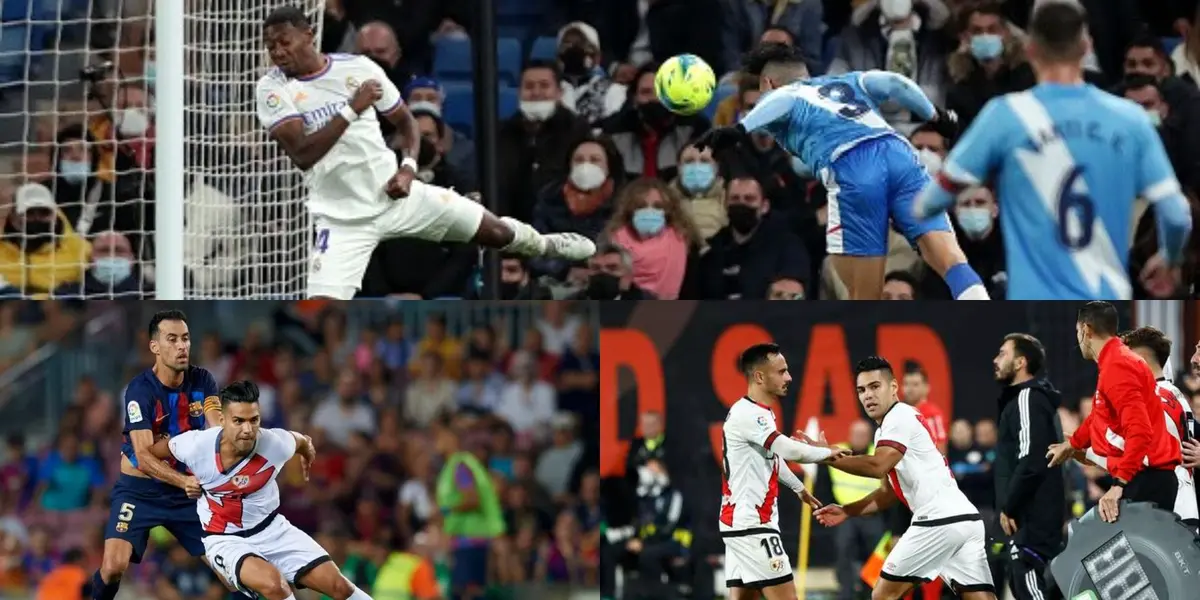 Radamel Falcao recibió grandes elogios en España.