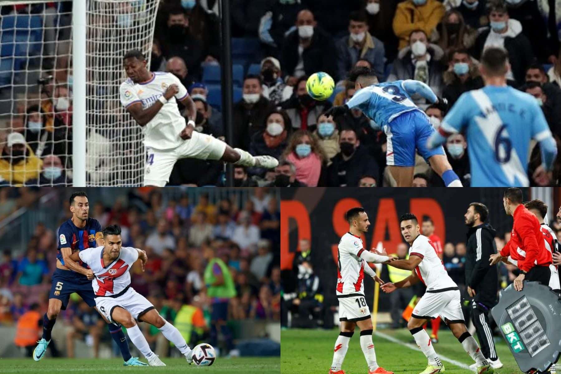 Radamel Falcao recibió grandes elogios en España.