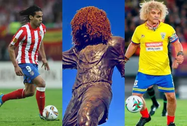 Radamel Falcao no recibió un espacio en un hall de estrellas del Atlético de Madrid, pero en Santa Marta a futuro podría ser homenajeado a lo Carlos Valderrama.
