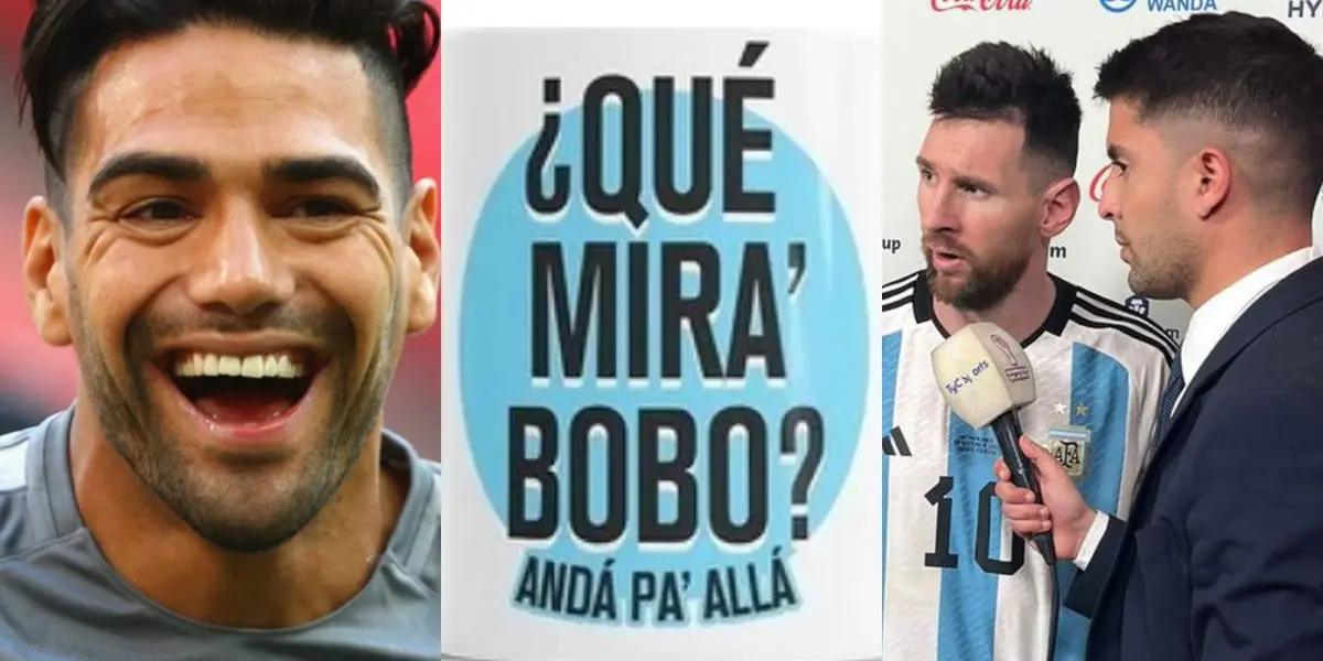 Radamel Falcao recordó la famosa frase que colocó de moda Lionel Messi tras el Mundial de Qatar 2022.