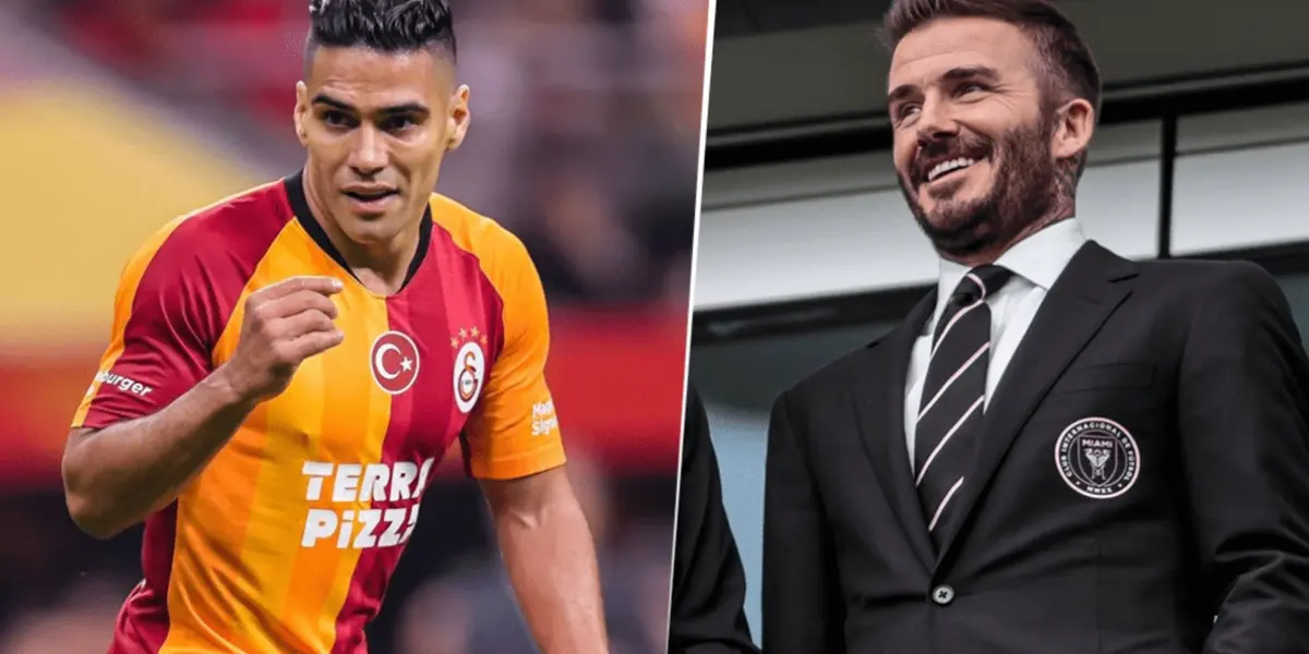 Radamel Falcao se aleja de Galatasaray y David Beckham lo quiere para Inter Miami.