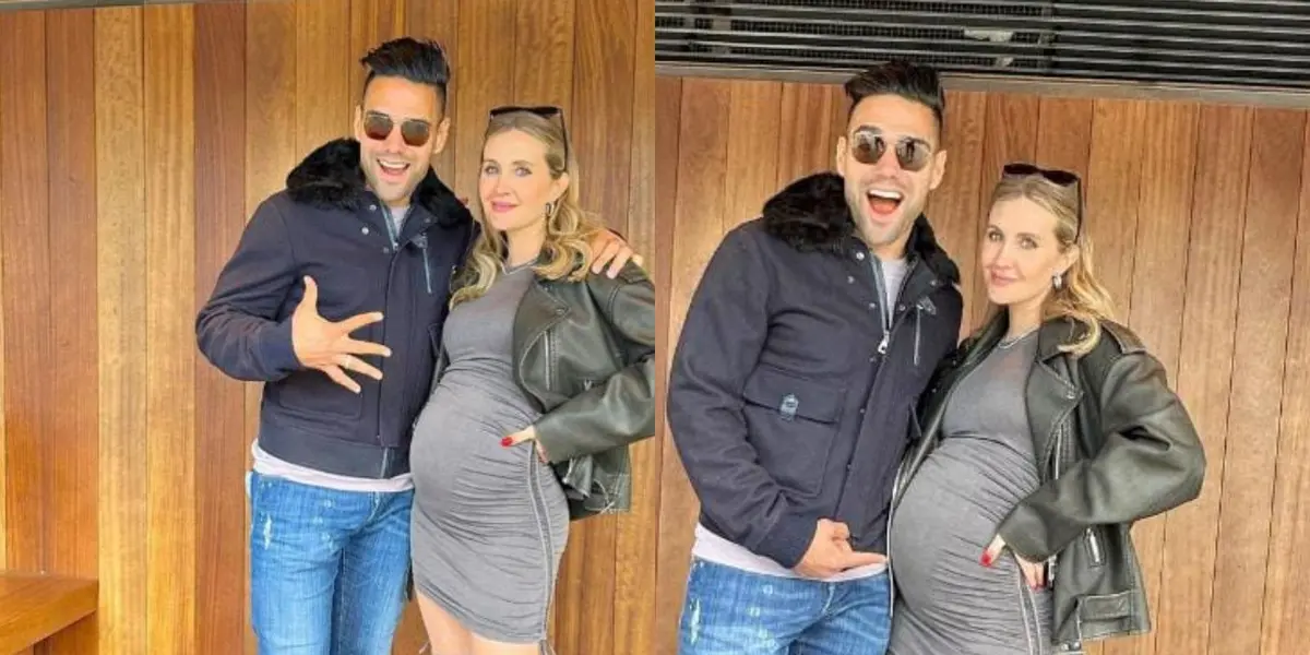 Radamel Falcao tendrá un quinto hijo.