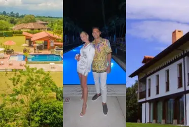 Radamel Falcao tendría una casa muy cómoda en Colombia.