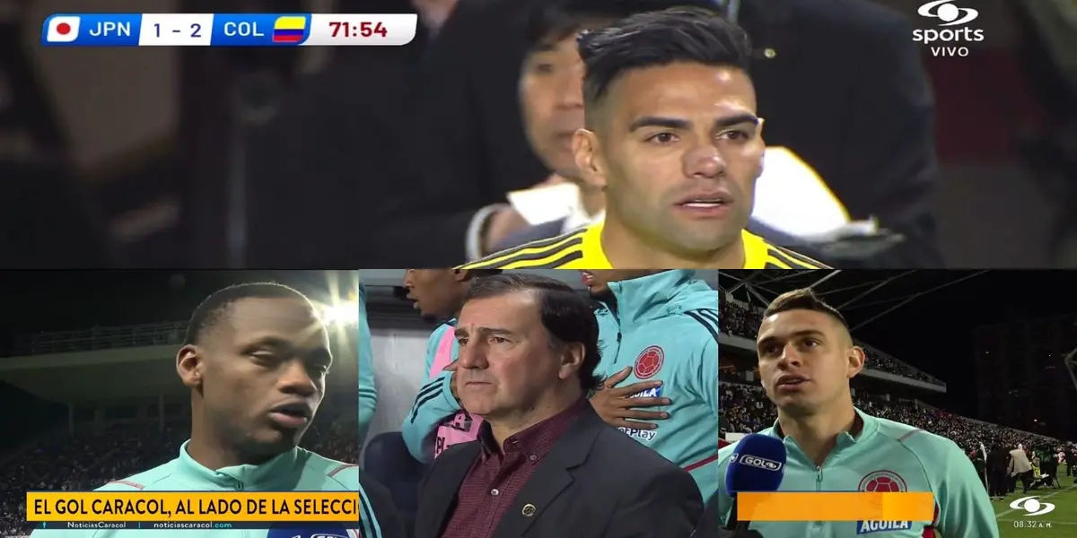 Radamel Falcao tiembla en la Selección Colombia al ver lo que hace Lorenzo con Jhon Jáder Durán y Rafael Santos Borré.