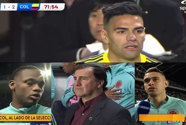 Radamel Falcao tiembla en la Selección Colombia al ver lo que hace Lorenzo con Jhon Jáder Durán y Rafael Santos Borré.
