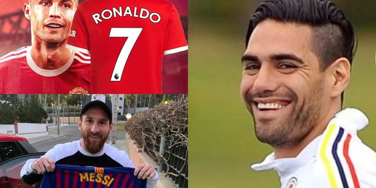 Radamel Falcao tuvo un humilde gesto en Colombia con las camisetas de Lionel Messi y Cristiano Ronaldo que pocos conocen.