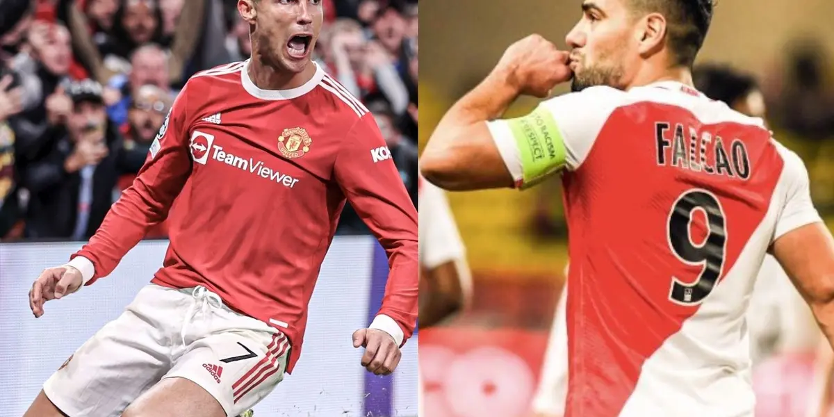 Radamel Falcao y Cristiano Ronaldo volvieron a jugar juntos hace pocos días.