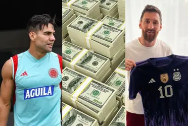 Radamel Falcao y Lionel Messi podrían coincidir en el mismo equipo a corto o mediano plazo.