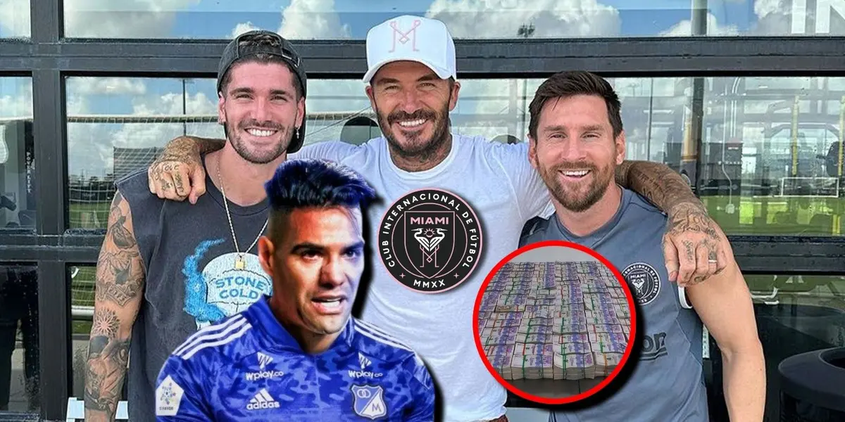 Radmael Falcao suena para irse a jugar al Inter de Miami que preside David Beckham.