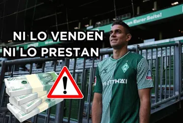 Rafael Santos Borré es noticia en el Werder Bremen de Alemania.
