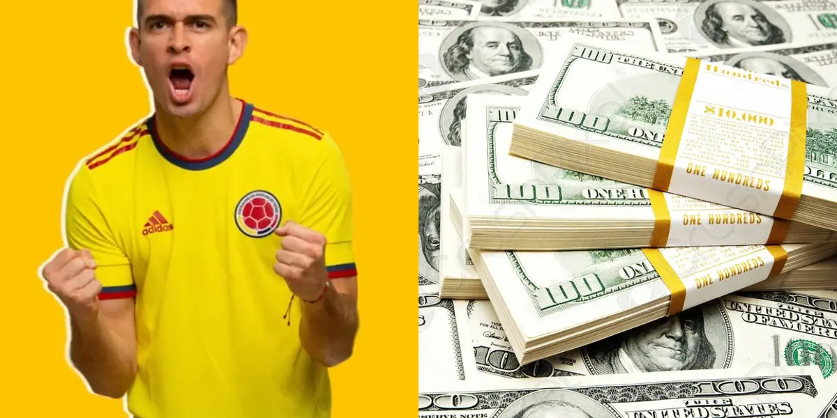 Rafael Santos Borré es uno de los jugadores colombianos más caros en todo el mundo; llegó a un precio récord para él. 