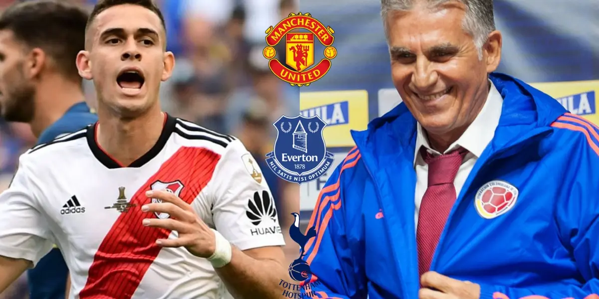 Rafael Santos Borré está pasando un gran momento en River Plate y tiene las horas contadas, demostrando a Queiroz que no se somete a las presiones.