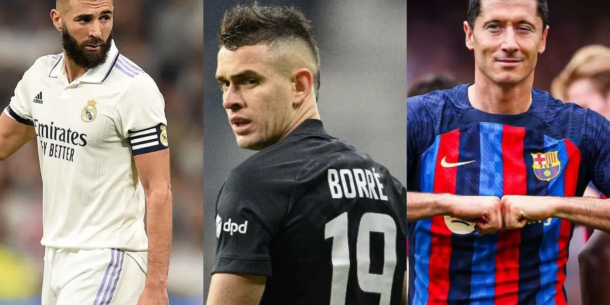 Rafael Santos Borré estaría en la mira de un importante equipo de España, llegaría a competir contra Benzema y Lewandowski.