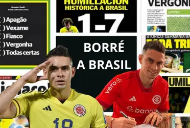 Rafael Santos Borré fue fichado por el Internacional de Brasil.