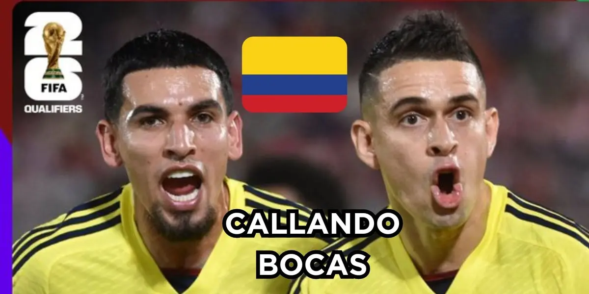 Rafael Santos Borré le dio la victoria a Colombia contra Paraguay.