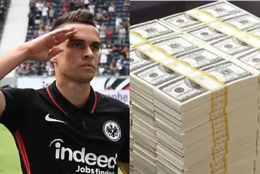 Rafael Santos Borré podría salir del Eintracht Frankfurt de Alemania y en dos poderosas ligas estarían dispuestos a pagar su costo de traspaso.