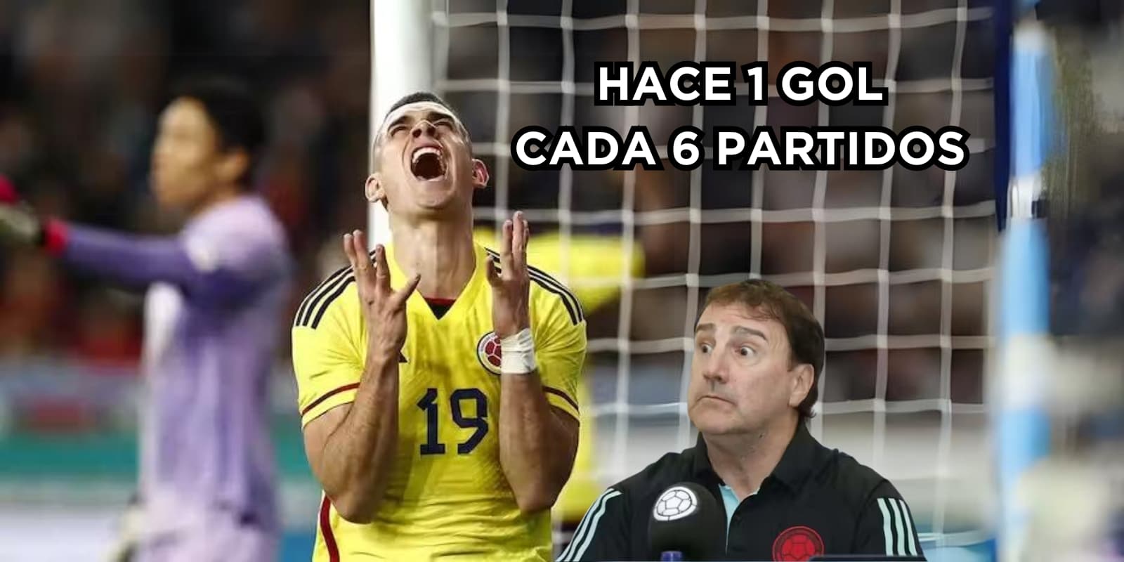 Rafael Santos Borré puede ser borrado por un delantero colombiano que anda bien por estos días.