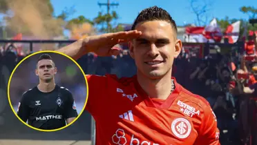 Rafael Santos Borré regresó a Sudamerica tras su paso por Alemania (Foto tomada de Noticias Caracol, El País)