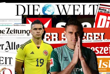 Rafael Santos Borré regresó a Alemania para jugar con su nuevo equipo y el panorama no es nada positivo.