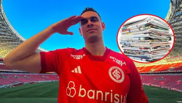 Rafael Santos Borré tiene un nuevo equipo (Foto tomada de El Colombiano)