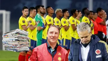 Rafael Santos Borré tiene una dura competencia en la selección Colombia (Olé, Semana)
