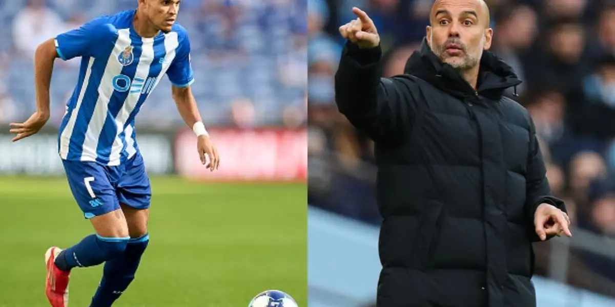 Raheem Sterling podría salir del Manchester City en enero de 2022 y eso abre la posibilidad del fichaje de Luis Díaz a ese equipo; a Pep Guardiola le interesa el colombiano por un motivo especial.