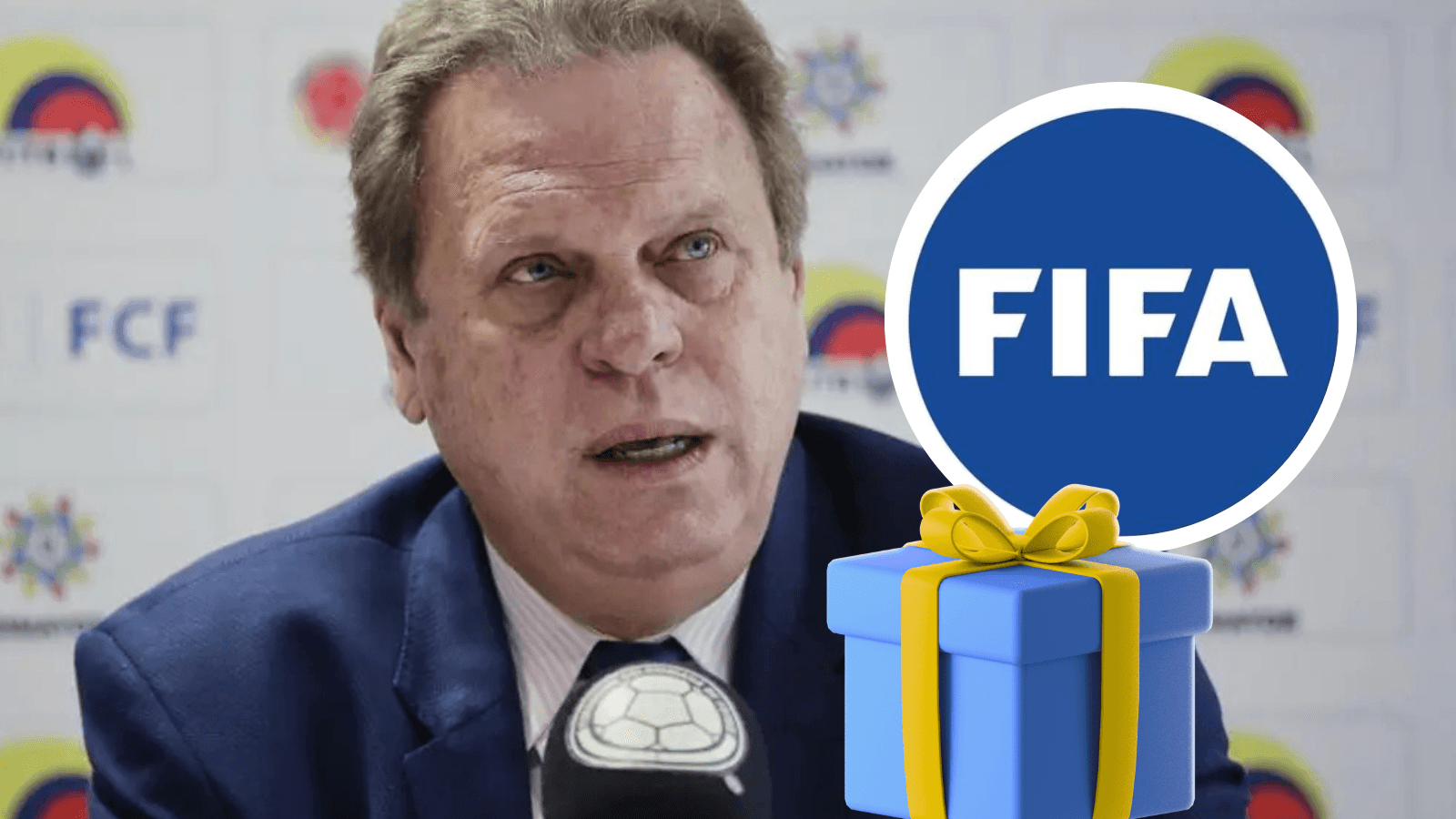 Ramón Jesurum Foto: DIMAYOR, FIFA y Pexels