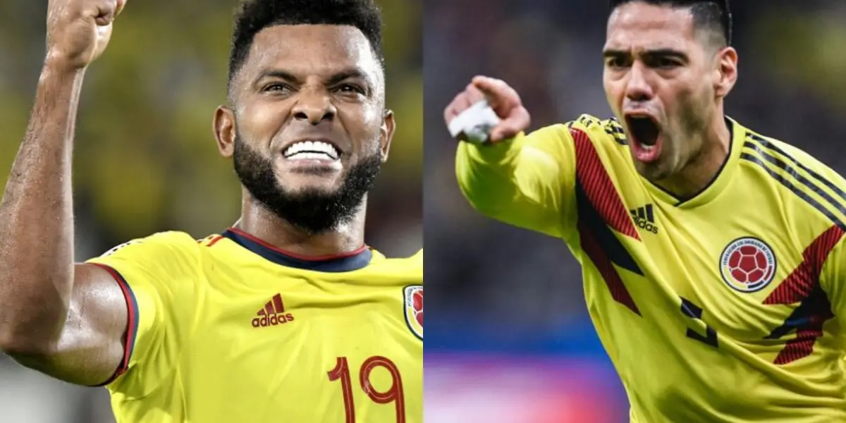 Reinaldo Rueda insiste con Miguel Ángel Borja como delantero y no ha dado la talla y las comparativas con Radamel Falcao no faltan.