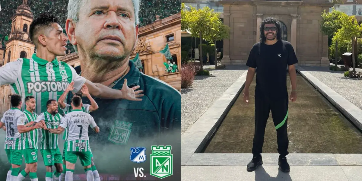 René Higita le mandó un mensaje a Atlético Nacional en la previa del partido contra Millonarios FC.