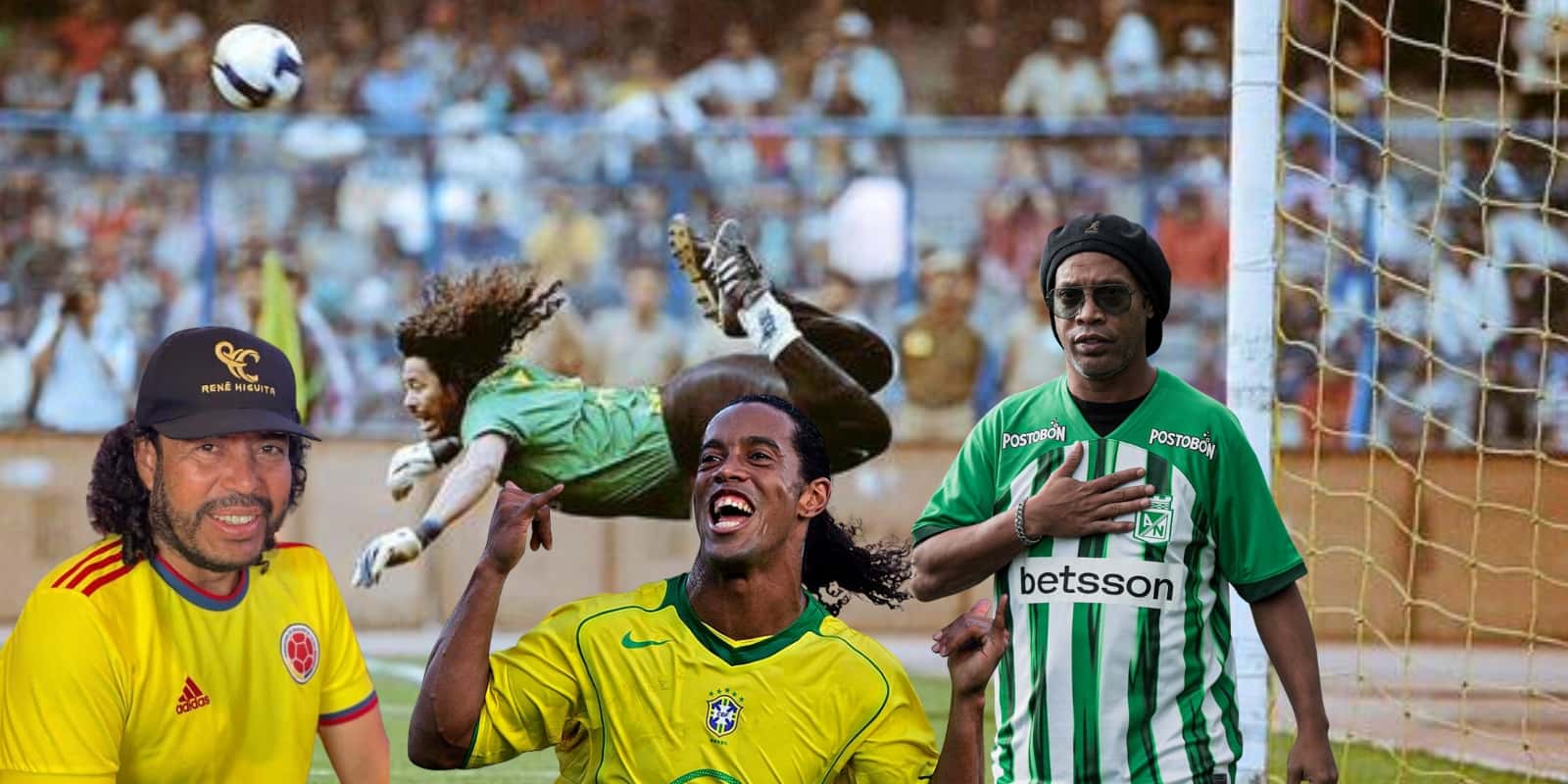 René Higuita con la camiseta de la Selección Colombia