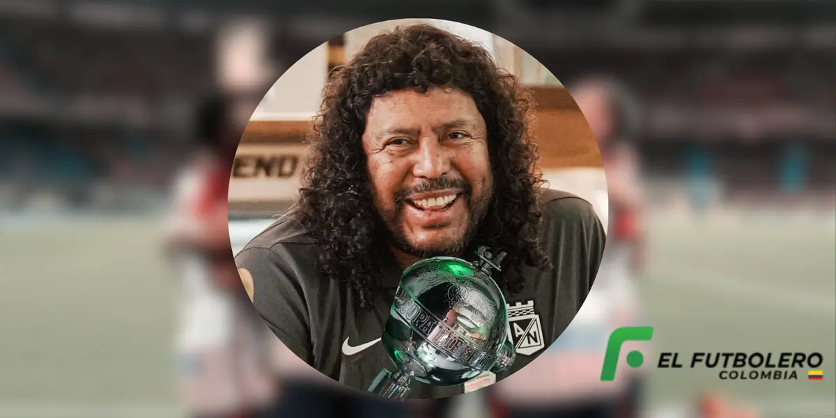 René Higuita. Foto: redes de Nacional y Junior.