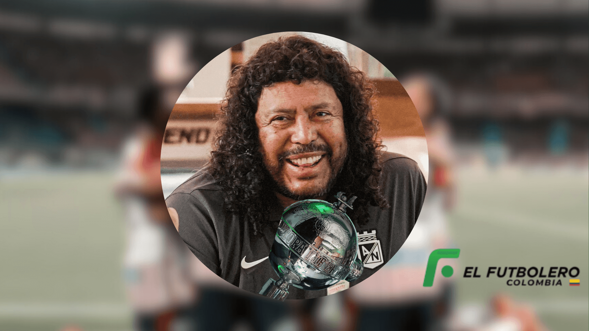 René Higuita. Foto: redes de Nacional y Junior.
