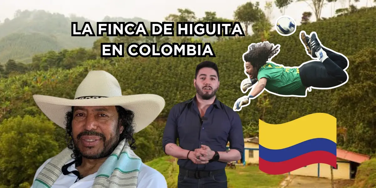   René Higuita ha mostrado con humildad como es su finca en Colombia.