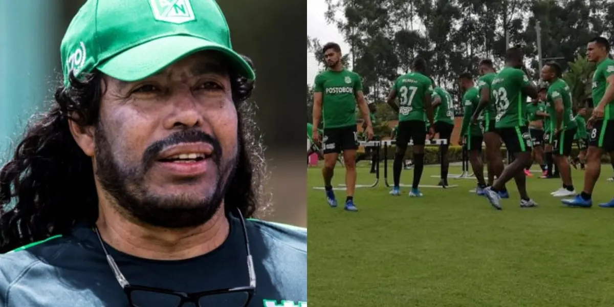 René Higuita se hizo viral por una jugadota que realizó en el entrenamiento de Atlético Nacional.