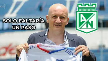 Repetto negocia con Nacional. Foto de Repetto de Web Site Club Nacional de Football, logo de Wikipedia.